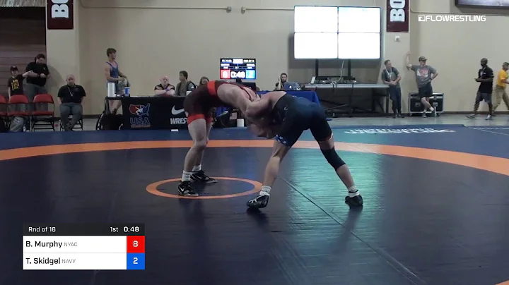 74 Kg Rnd Of 16 Brian Murphy NYAC NJRTC Vs Tanner ...