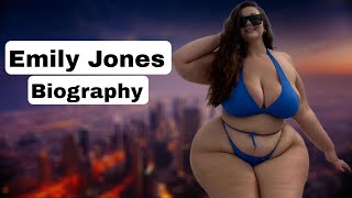 Emily Jones ✅ BBW model from UK | super mom | plus-size beauty Biography