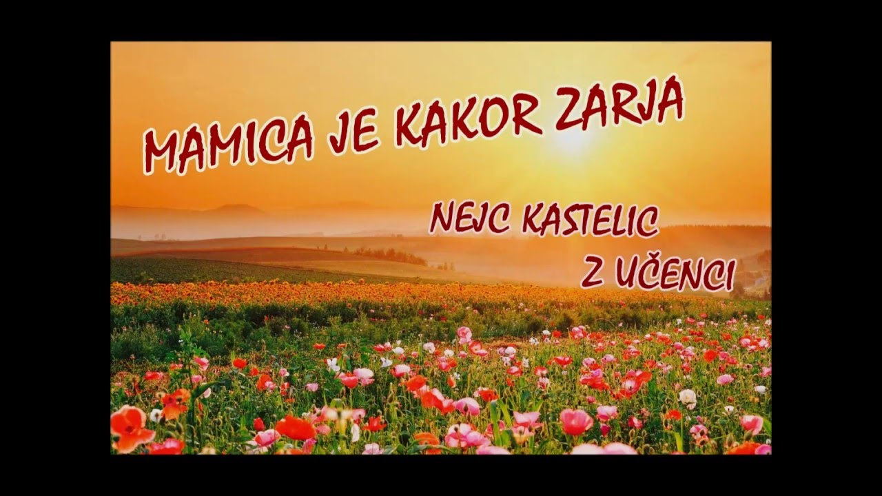 Mamica je kakor zarja - Orkester Nejca Kastelica