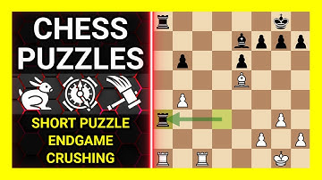 Chess Puzzles to Practice. Themes: Short puzzle, Endgame, Crushing. Learn Chess