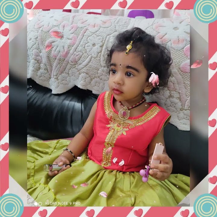 sankranthi special pics (me and my Rowdy sis 😄💩🌺🌻🌹🌷