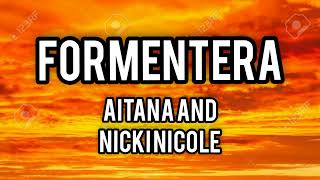 Aitana  Nicki Nicole - Formentera Letra/lyrics