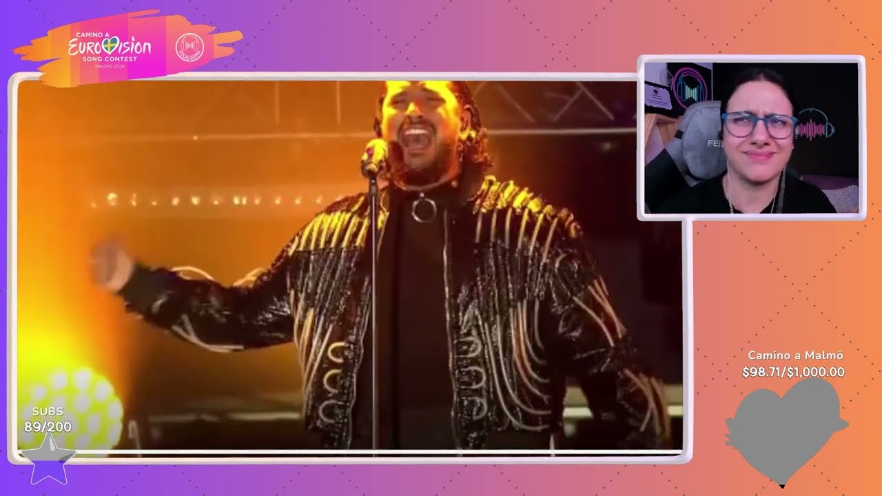 Slimane - Mon Amour| France 2024 | BCN Eurovision 2024 | REACCIÓN Y ANÁLISIS (live reaction)