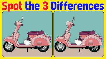 🧠🧩Spot the Difference | Puzzle Games 《A Little Difficult》