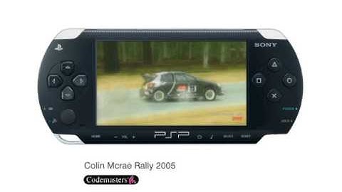 Colin McRae Rally 2005 trailer (PSP)