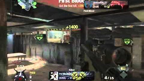 First blood on Firing Range SnD EVERY TIME