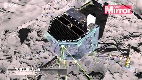First image of Rosetta probe landing site on comet released just days away from historic mission