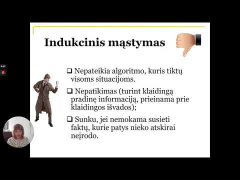 9  Dedukcinis ir indukcinis mąstymas