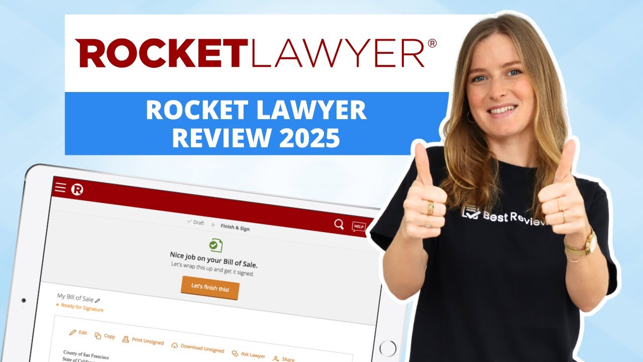 Rocket Lawyer Review 2025 | Best Reviews