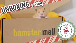 Hamster Mail Unboxing + vlog