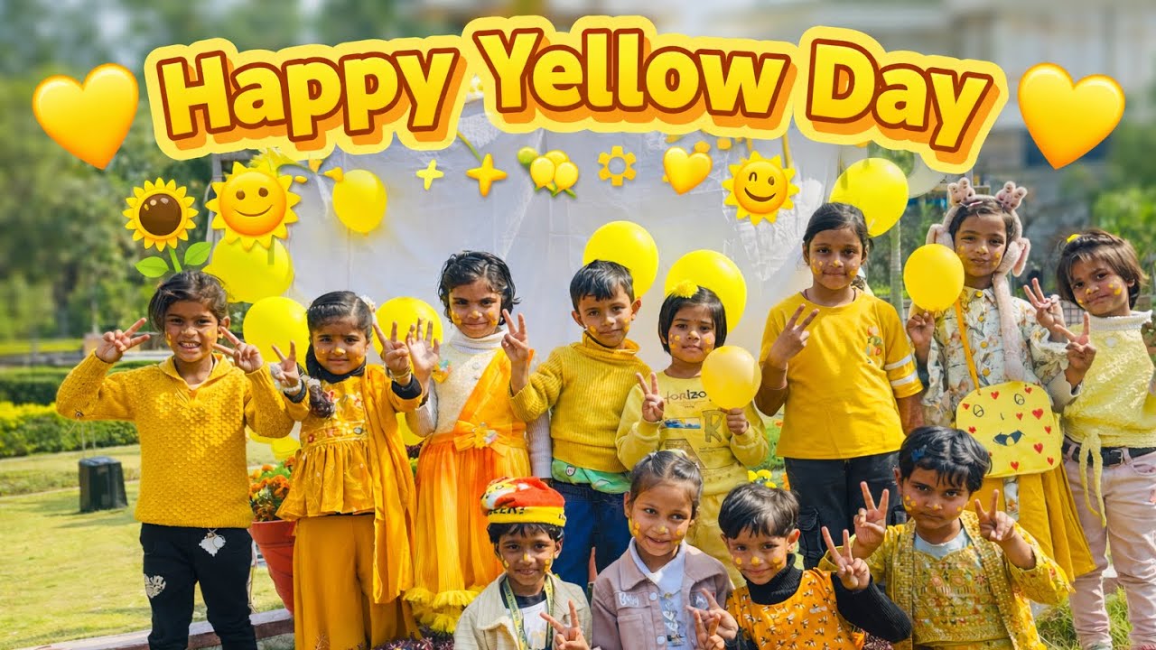 Happy Yellow Day 🥰💐
