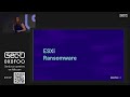 Sect 0x0f lindsay kaye  started from the bottom now were here the evolution of esxi ransomware