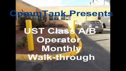 Class B UST Operator Service