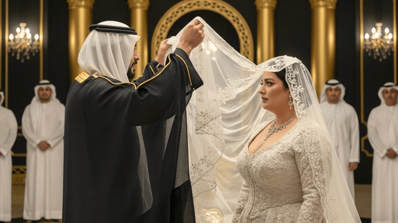 الشيخ الملياردير ظنّ أنه خُدع ليتزوج امرأة قبيحة... لكن عندما رفع الحجاب، تغيّر كل شيء