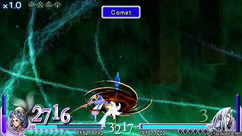 Onion Knight vs Sephiroth round 2! I think the kid might