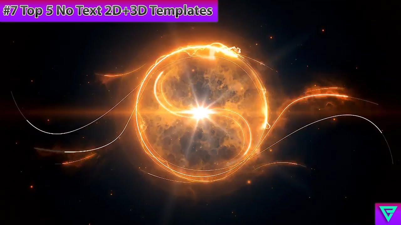 NEW Gaming Intro Templates, After Effects Template Text 3D+2D