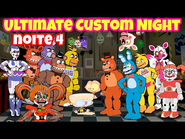 eu jogando fnaf ucn - Desenho de malu_lobinha - Gartic