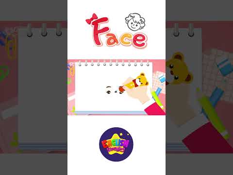 <strong>Kids</strong> vocabulary - <strong>Face</strong> - Learn English for <strong>kids</strong> - English educational video #shorts