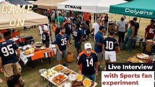 🔥 NFL Tailgate Interviews at NRG Stadium! Texans vs. Dolphins Fans Bring the Hype! 🏈🎤