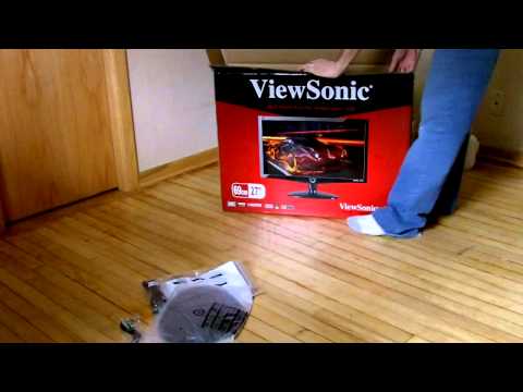 ViewSonic VX2739wm 27 Inch 1080P Monitor Unboxing Review