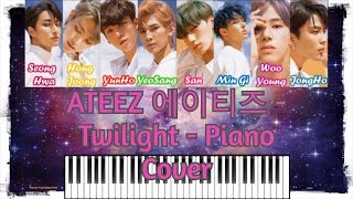 ATEEZ 에이티즈 - Twilight - Piano Cover