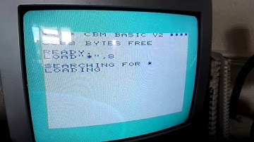 VIC-PLAYER on a VIC20 with SD2IEC