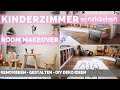 Kinderzimmer gestalten - dekorieren - einrichten - Spielzimmer renovieren  - DIY Deko Ideen & Tipps