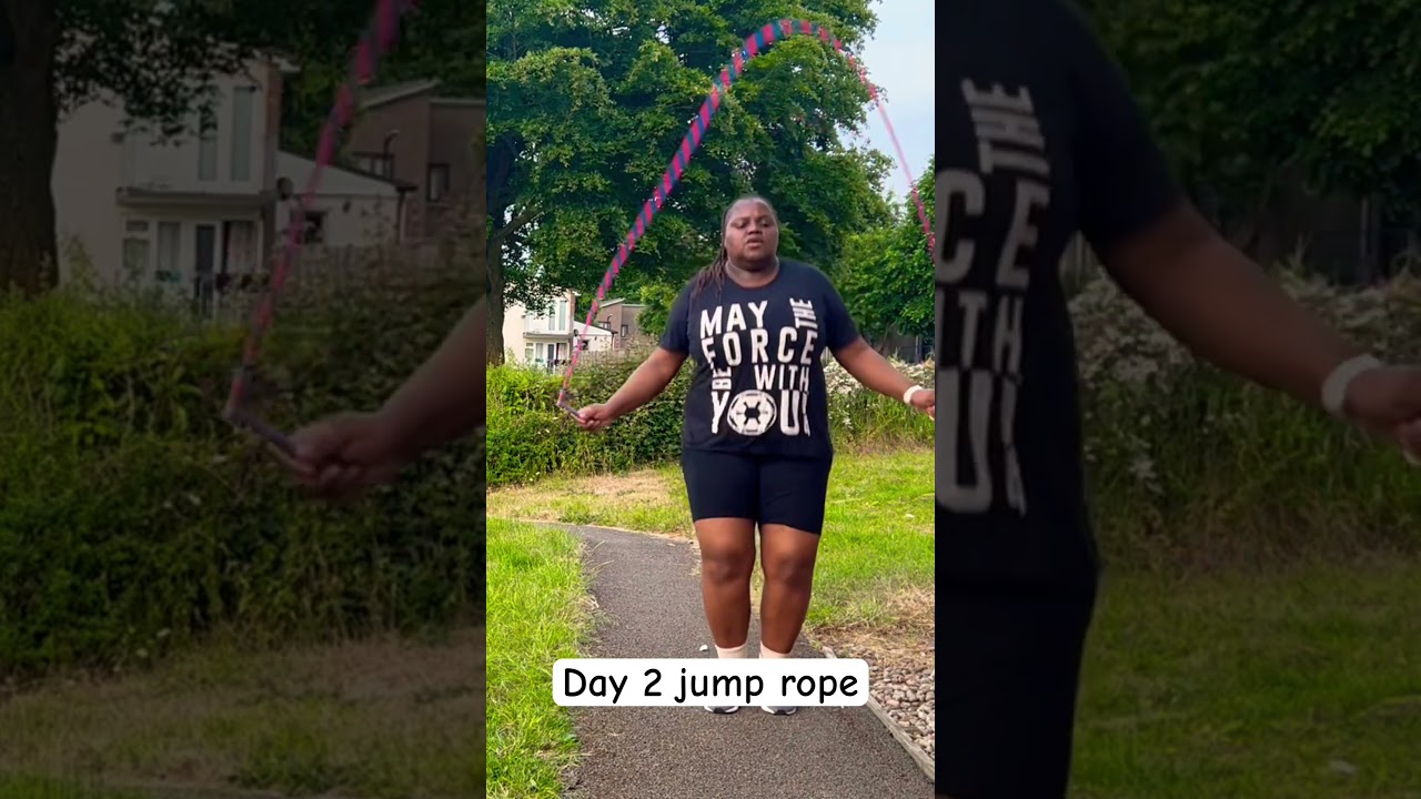 Day 2 , managed to do 20 minutes.         #jumprope #skipping #weightloss #weightlossjourney