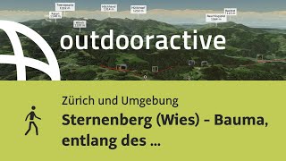 Wanderung in Zürich und Umgebung: Sternenberg (Wies) - Bauma, entlang des Tobelbach