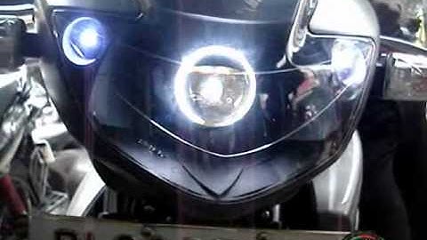 V3 Bi Xenon Projector Headlight TVS Apache RTR by Mxsmotosport