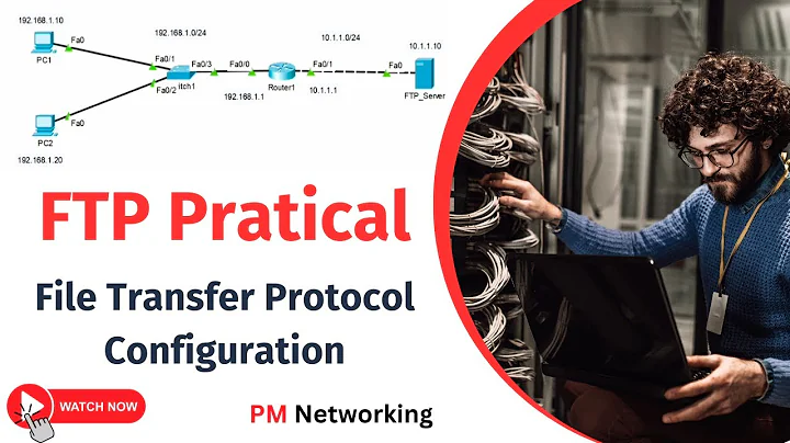 FTP Practical in Packet Tracer | File Transfer Protocol Configurations