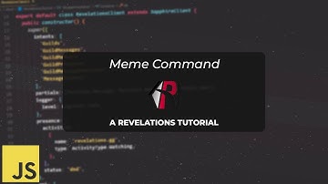 [EP 4 - JavaScript] Discord Bot Tutorial - Meme Command