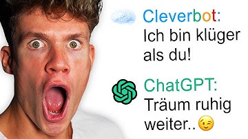 ICH LASSE CHATGPT MIT CLEVERBOT REDEN