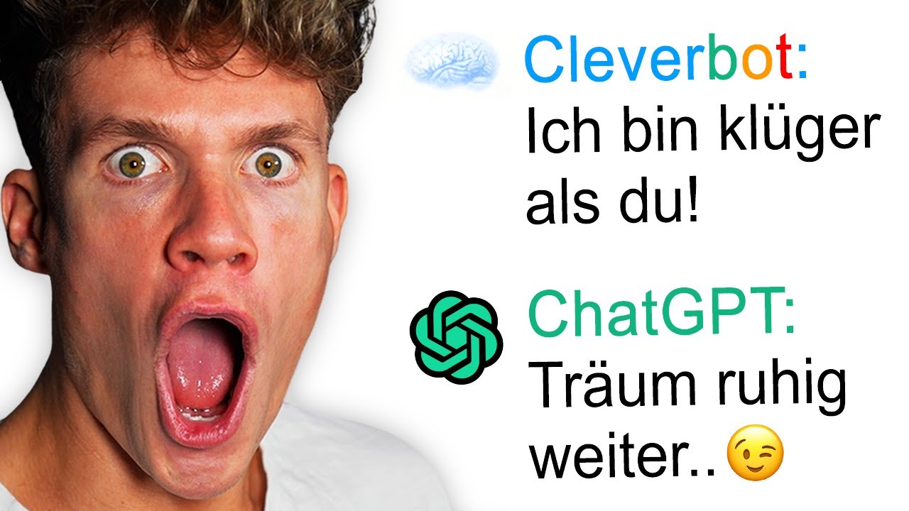 ICH LASSE CHATGPT MIT CLEVERBOT REDEN