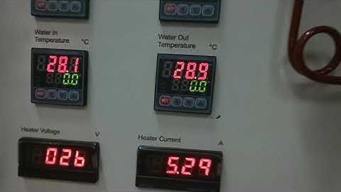 Boiling Heat Transfer Unit (Part-2)