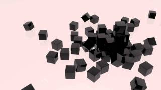 Cinema 4D | Falling cubes