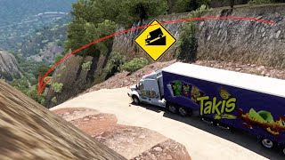 Bajando en un Peterbilt 579 Takis por Sinaloa Mexico American Truck Simulator