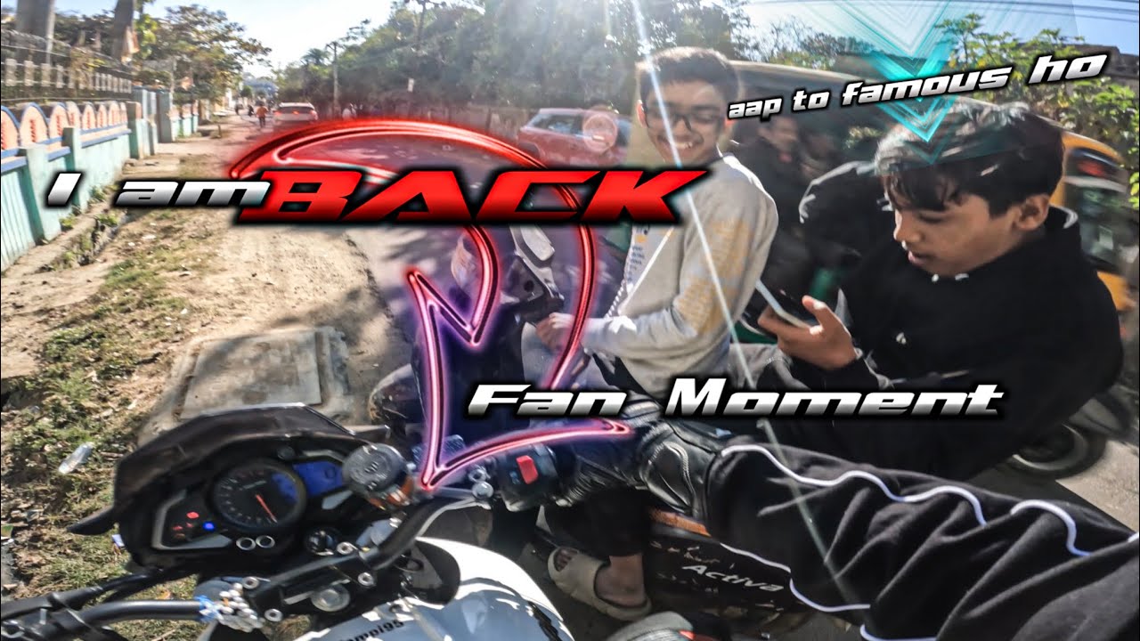 Aapka Bhai ka Comeback ho gaya ⚡️Miss you all 🥺Fan moments😁#ns200 