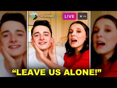Noah Schnapp And Millie Bobby Brown Speak On Their Secret Relationship