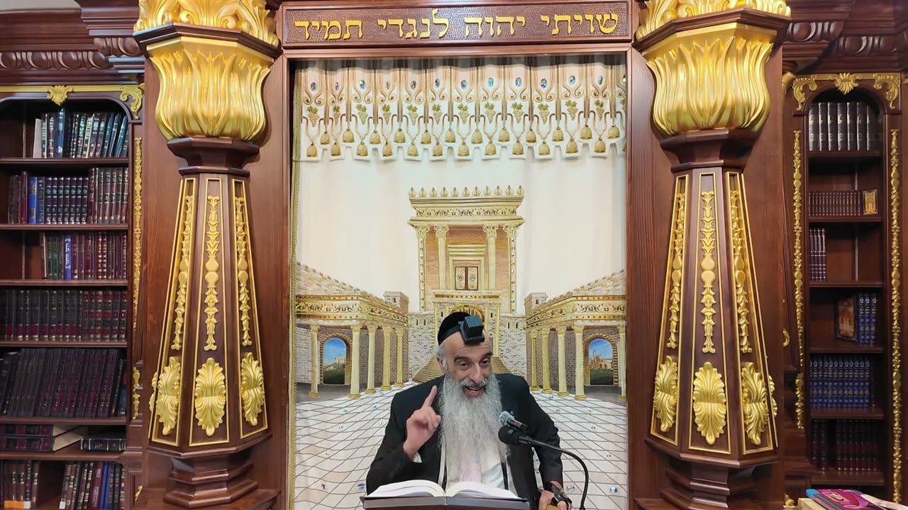 הרב מאיר דוד שמואלי • סימן קפ"ה • לברך ברכת המזון בקול רם