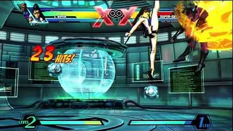 UMvC3- C.Viper - TK Feint Shenanigans (Solo, 2 Meters)