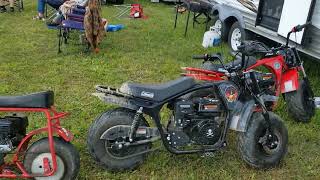 Coleman B 200 RSV comparison to the doodle bug baja minibike.