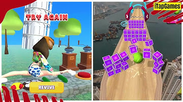 ASMR Tippy Toe vs Going Balls IOS Android Games