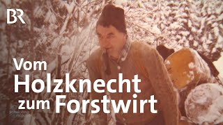 Harte Arbeit Forstwirte Damals Und Heute Schwaben Altbayern Br