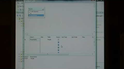 Software Tips & Lessons : Using the Query Builder in SQL Server
