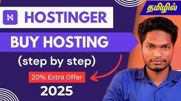 How to Buy Hosting from Hostinger Step by Step in 2025 |   Host Website on Hostinger Tamil Tutorial