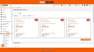 PayRecon OMS | Tutorial - How to Create Sub User Account & Group Permissions