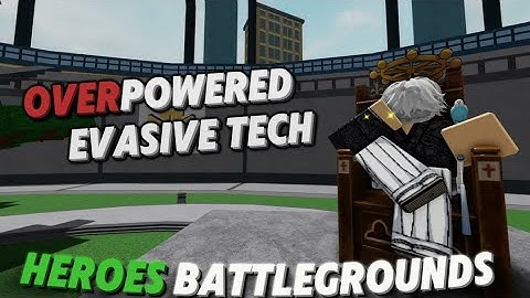 Abusing This OP Evasive Tech in Ranked Lobby - Roblox Heroes Battlegrounds