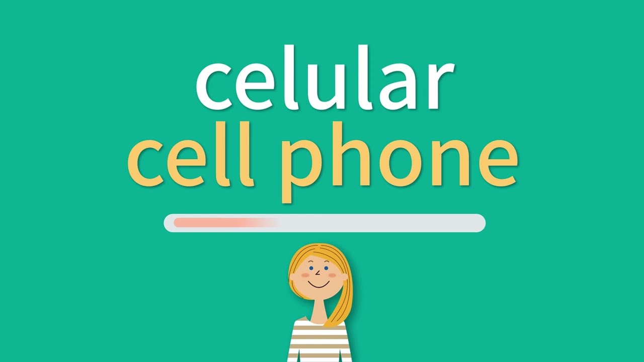 ¿Cómo lo dices celular  en inglés?