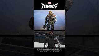 GAME VS. MOVIE 🏆 Marvel Rivals The Winter Soldier from Cap 2